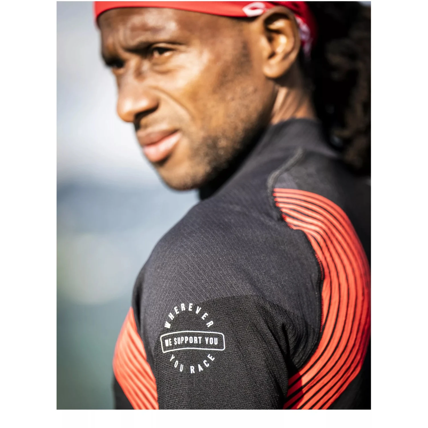 Compressport Hoofdband On/Off - Rood 4 Compressport Hoofdband On/Off - Rood - Afbeelding 4