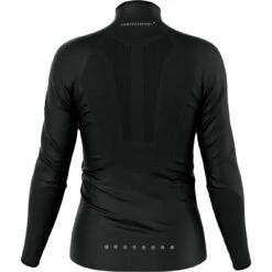 Compressport Hurricane Windproof Damesjas - Zwart -Sportwinkel compressport hurricane windproof jacket women black 7 1498920
