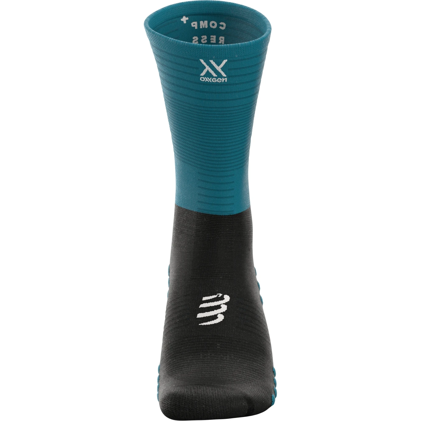 Compressport Mid Compressiesokken - Mosaic Blue/black 3 Compressport Mid Compressiesokken - Mosaic Blue/black - Afbeelding 3