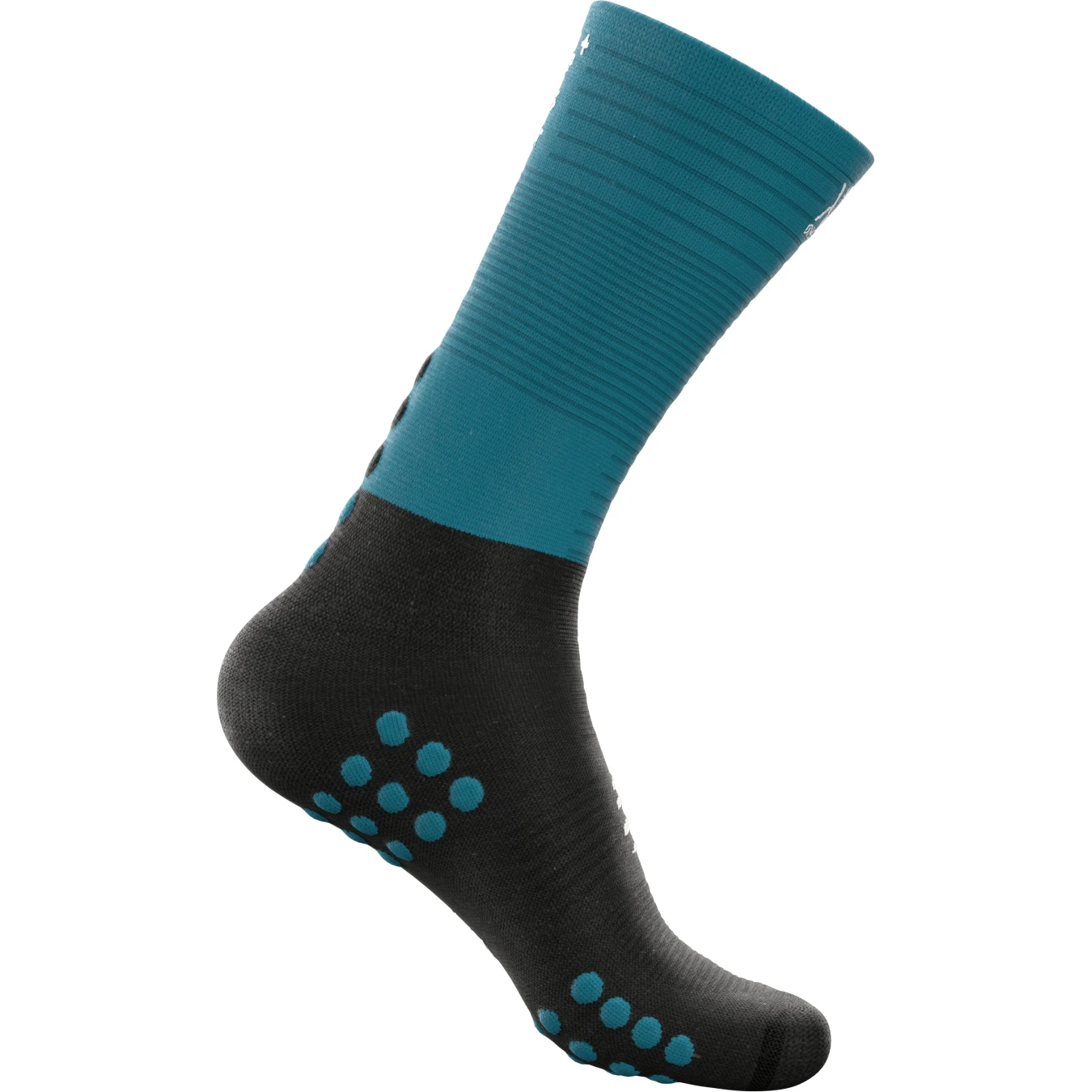 Compressport Mid Compressiesokken - Mosaic Blue/black 9 Compressport Mid Compressiesokken - Mosaic Blue/black - Afbeelding 9