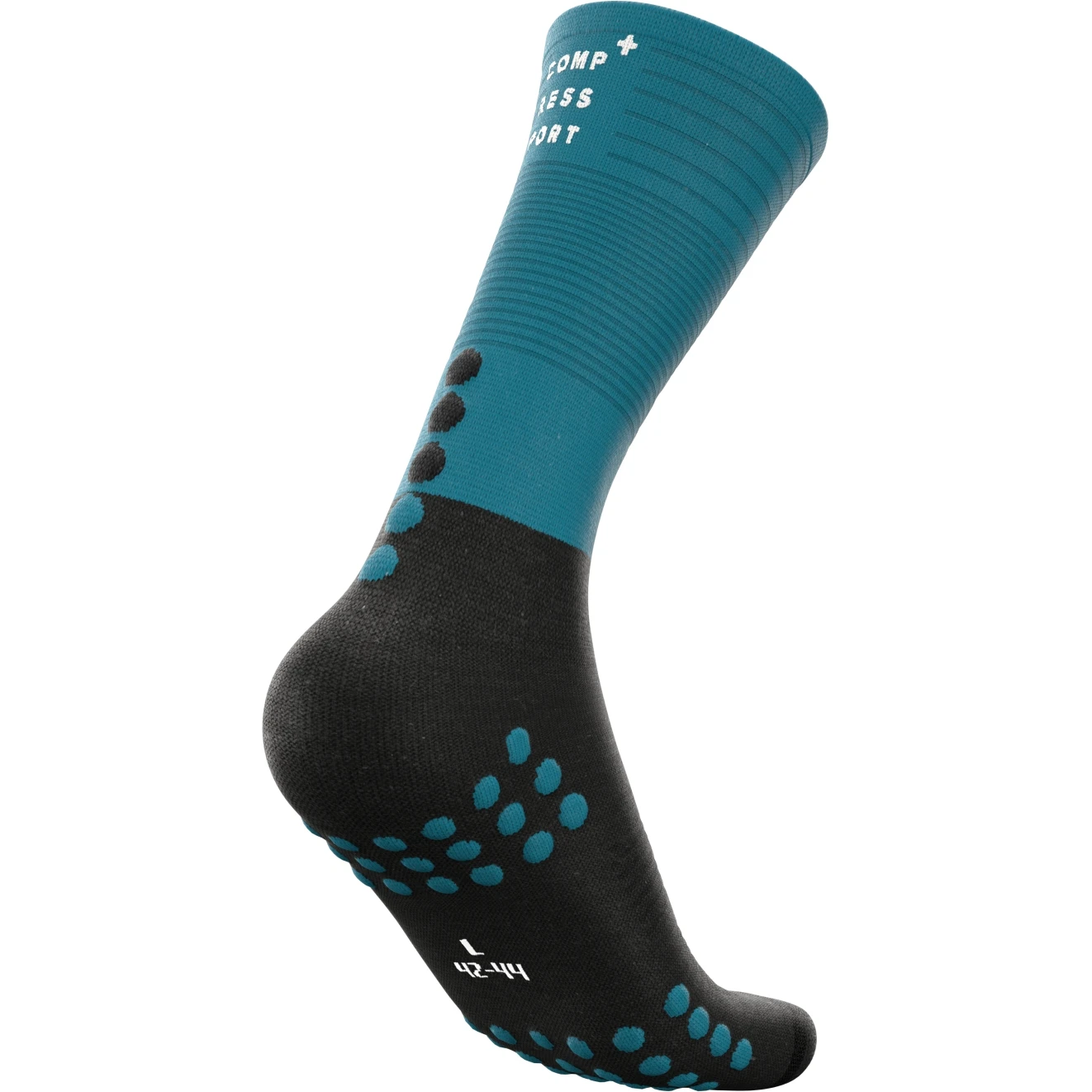Compressport Mid Compressiesokken - Mosaic Blue/black 8 Compressport Mid Compressiesokken - Mosaic Blue/black - Afbeelding 8