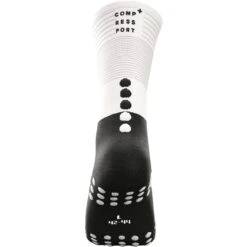 Compressport Mid Compressiesokken - Wit/zwart -Sportwinkel compressport mid compression socks white black 7 1499235