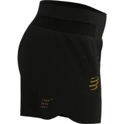 Compressport Performance Lauf-Overshorts Dames - Black Edition 2022 - Zwart -Sportwinkel compressport performance running overshorts women black edition 2022 black 3 1181505
