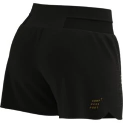 Compressport Performance Lauf-Overshorts Dames - Black Edition 2022 - Zwart -Sportwinkel compressport performance running overshorts women black edition 2022 black 4 1181507