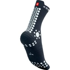 Compressport Pro Racing Compressiesokken V4.0 Trail - Magnet/white -Sportwinkel compressport pro racing compression socks v4 1499937