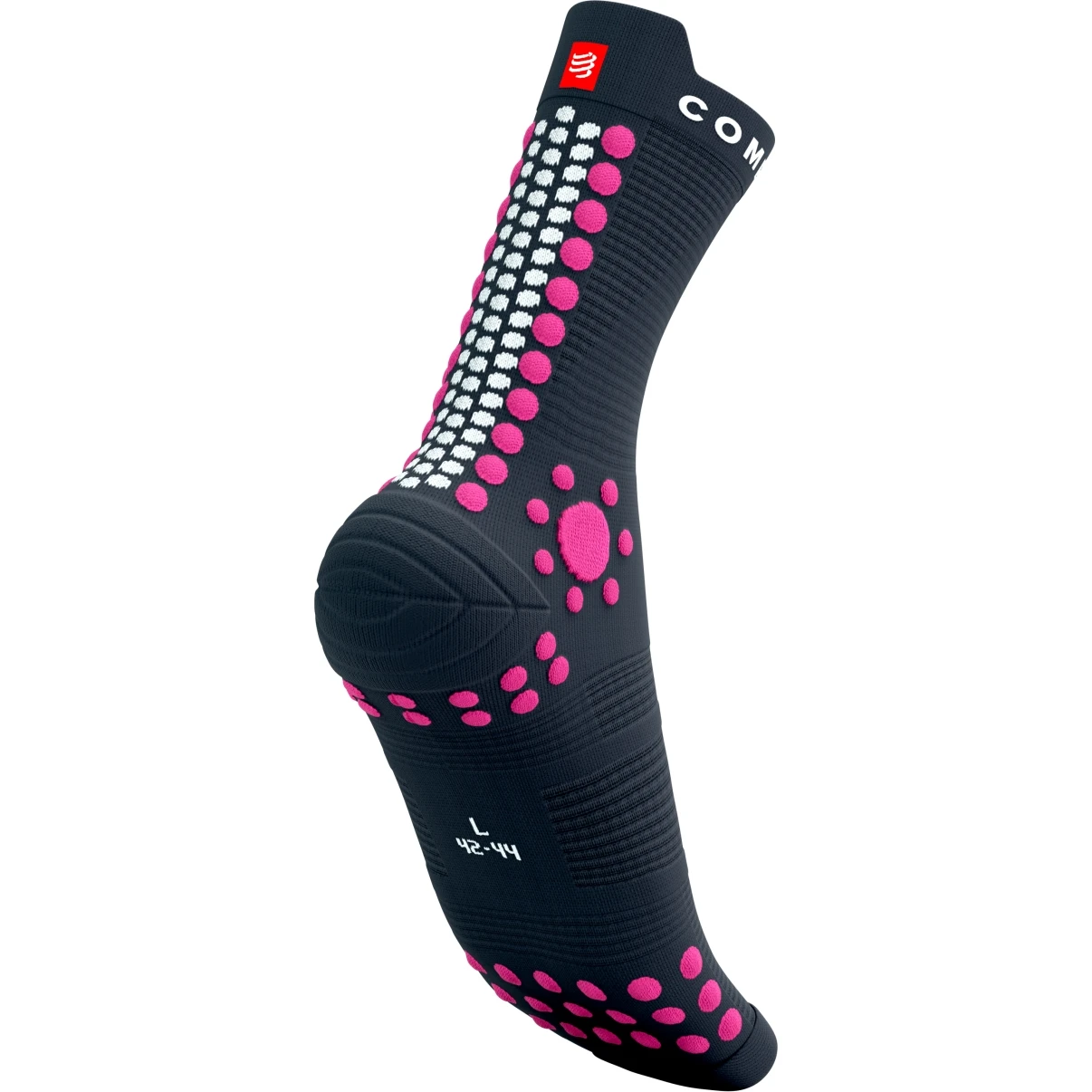 Compressport Pro Racing Compressiesokken V4.0 Trail - Magnet/magenta 8 Compressport Pro Racing Compressiesokken V4.0 Trail - Magnet/magenta - Afbeelding 8