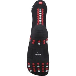 Compressport Pro Racing Compressiesokken V4.0 Run High - Zwart/rood -Sportwinkel compressport pro racing compression socks v4 1559125