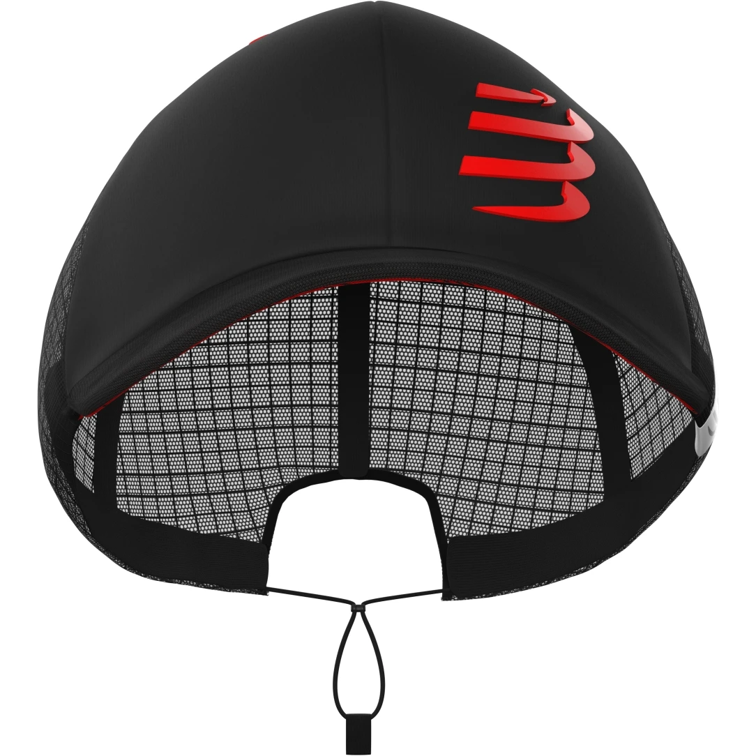Compressport Racing Trucker Pet - Zwart/rood 5 Compressport Racing Trucker Pet - Zwart/rood - Afbeelding 5