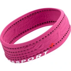 Compressport Thin Hoofdband On/Off - Magenta -Sportwinkel compressport thin headband on off magenta 4 1500577