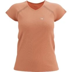 Compressport Training Dames T-Shirt - Papaya Punch