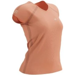 Compressport Training Dames T-Shirt - Papaya Punch -Sportwinkel compressport training t shirt women papaya punch 5 1455057