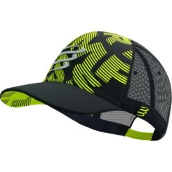 Compressport Trucker Pet Flash - Black/fluo Yellow