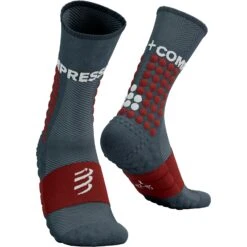 Compressport Ultra Trail Compressiesokken - Trail Capsule 2023 - Iron Gate/rust/white