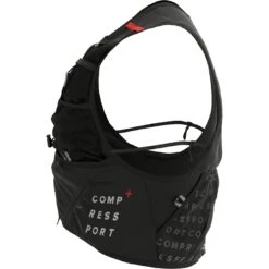 Compressport UltRun S Pack Evo 10L Drinkrugzak - Zwart -Sportwinkel compressport ultrun s pack evo 10l hydration backpack black 3 1265200