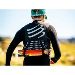 Compressport UltRun S Pack Evo 10L Drinkrugzak - Zwart -Sportwinkel compressport ultrun s pack evo 10l hydration backpack black 33 1455221