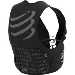 Compressport UltRun S Pack Evo 10L Drinkrugzak - Zwart -Sportwinkel compressport ultrun s pack evo 10l hydration backpack black 6 1265203