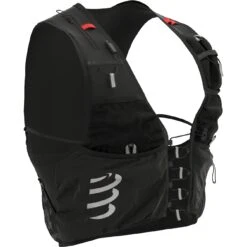 Compressport UltRun S Pack Evo 10L Drinkrugzak - Zwart