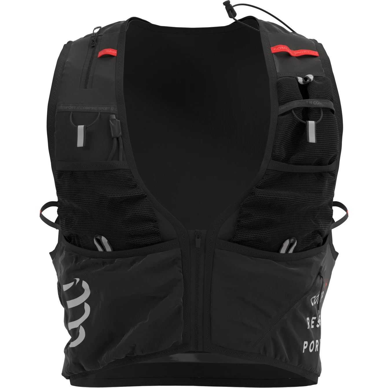 Compressport UltRun S Pack Evo 15L Drinkrugzak - Zwart 2 Compressport UltRun S Pack Evo 15L Drinkrugzak - Zwart - Afbeelding 2