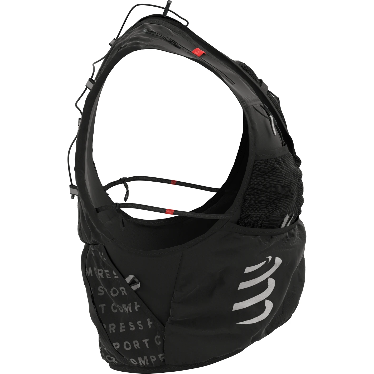 Compressport UltRun S Pack Evo 15L Drinkrugzak - Zwart 8 Compressport UltRun S Pack Evo 15L Drinkrugzak - Zwart - Afbeelding 8