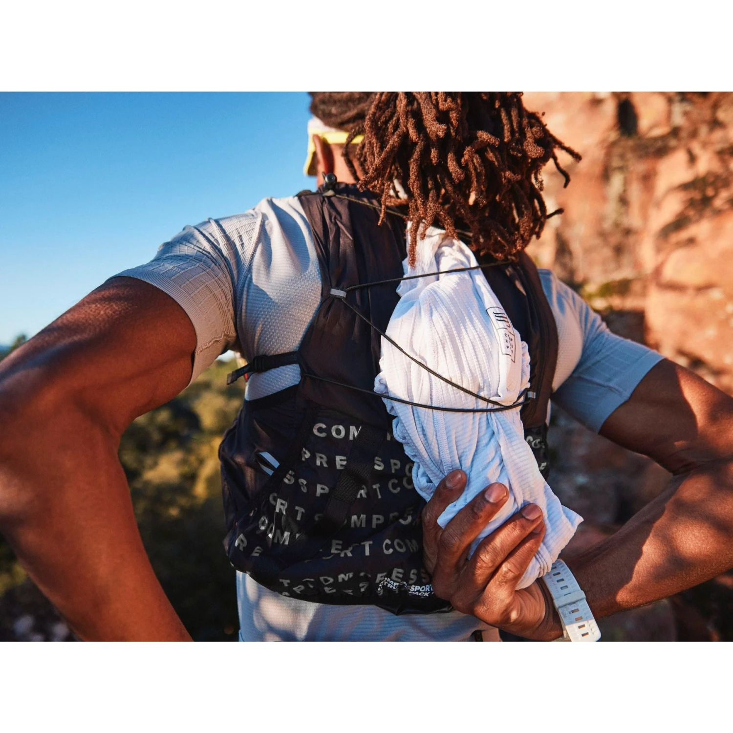 Compressport UltRun S Pack Evo 15L Drinkrugzak - Zwart 13 Compressport UltRun S Pack Evo 15L Drinkrugzak - Zwart - Afbeelding 13