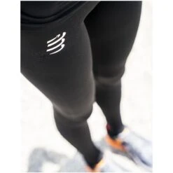 Compressport Under Control Full Legging Dames - Zwart -Sportwinkel compressport under control full tights black 1 1560780