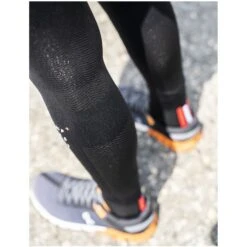 Compressport Under Control Full Legging Dames - Zwart -Sportwinkel compressport under control full tights black 2 1560781