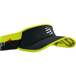 Compressport Vizier Ultralight Flash - Black/fluo Yellow -Sportwinkel compressport visor ultralight flash black fluo yellow 2 1501113
