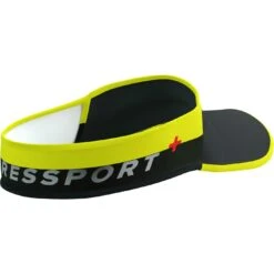 Compressport Vizier Ultralight Flash - Black/fluo Yellow -Sportwinkel compressport visor ultralight flash black fluo yellow 4 1501115
