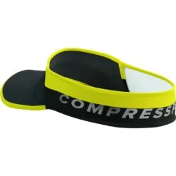 Compressport Vizier Ultralight Flash - Black/fluo Yellow -Sportwinkel compressport visor ultralight flash black fluo yellow 6 1501117