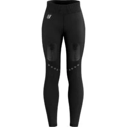 Compressport Winter Trail Under Control Full Legging Dames - Zwart -Sportwinkel compressport winter trail under control full tights women black 8 1065957