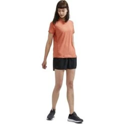 CRAFT ADV Essence 2" Stretch Korte Broek Dames - Zwart -Sportwinkel craft adv essence womens 2 stretch shorts black 4 1418999