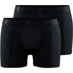 CRAFT Core Dry Men's Boxer 3-Inch 2-Pack - Black