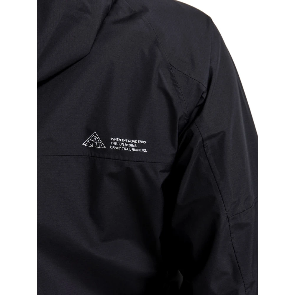 CRAFT Pro Trail Hydro Jas Dames - Zwart 3 CRAFT Pro Trail Hydro Jas Dames - Zwart - Afbeelding 3