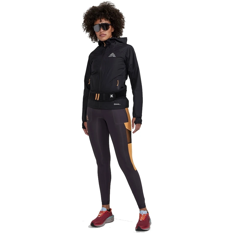 CRAFT Pro Trail Hydro Jas Dames - Zwart 8 CRAFT Pro Trail Hydro Jas Dames - Zwart - Afbeelding 8