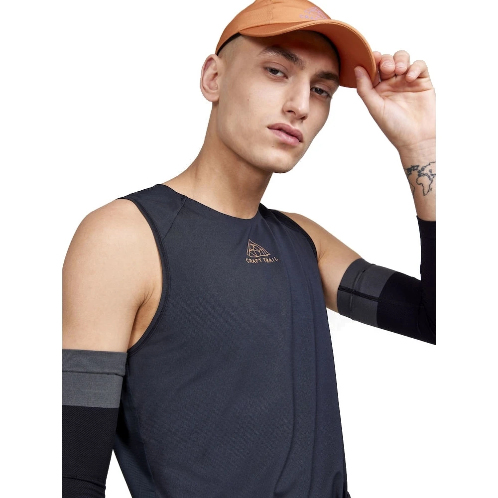 CRAFT Pro Trail Top Heren - Zwart 3 CRAFT Pro Trail Top Heren - Zwart - Afbeelding 3