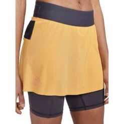 CRAFT Pro Trail 2-in-1 Dames Skirt - Desert-Slate