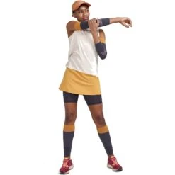 CRAFT Pro Trail 2-in-1 Dames Skirt - Desert-Slate -Sportwinkel craft pro trail womens 2 in 1 skort desert slate 7 1418562