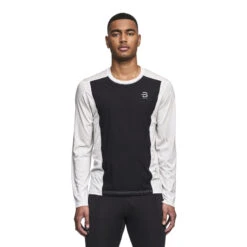 Daehlie Athlete Wool Shirt Met Lange Mouwen Heren - Quiet Grey