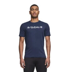 Daehlie Focus T-Shirt Heren - Navy Blue