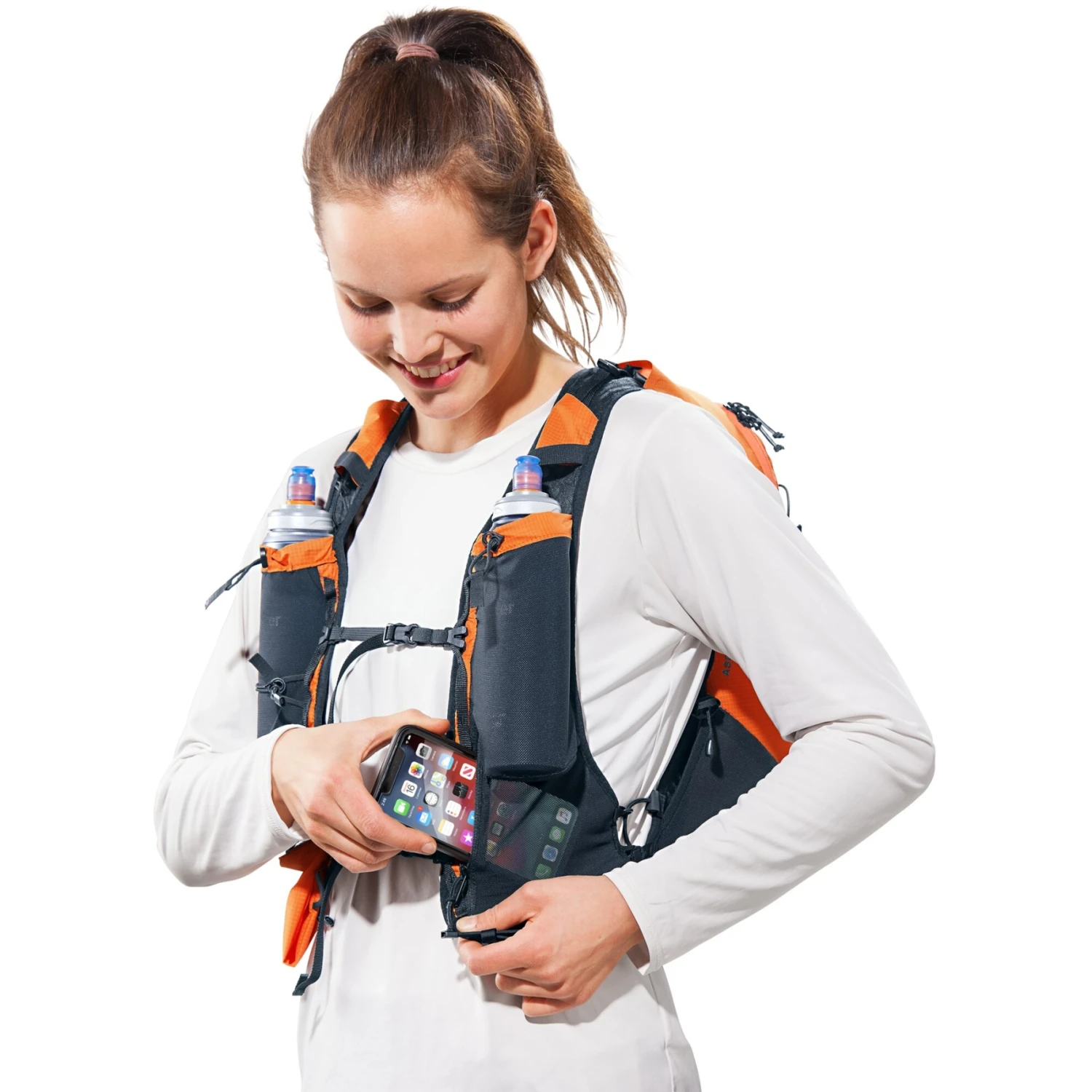 Deuter Ascender 13 Trailrunning Backpack - Saffron 4 Deuter Ascender 13 Trailrunning Backpack - Saffron - Afbeelding 4