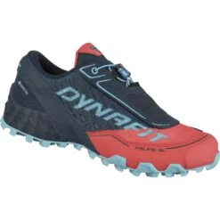 Dynafit Feline SL GTX Hardloopschoenen Dames - Hot Coral Blueberry