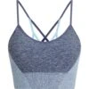 ENERGETICS Ella Sports Bra - Melange/navy Dark