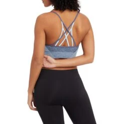 ENERGETICS Ella Sports Bra - Melange/navy Dark -Sportwinkel energetics ella sports bra melange navy dark 4 1290983