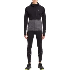 ENERGETICS Striker III Hardloopbroek Heren - Zwart -Sportwinkel energetics striker iii mens running tights black 1 1475777
