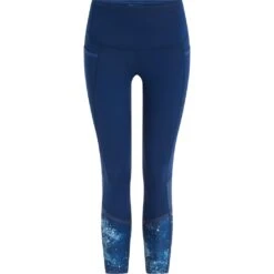 ENERGETICS 7/8 Corala V Women's Tight - Navy/allover Print/navy