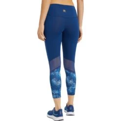 ENERGETICS 7/8 Corala V Women's Tight - Navy/allover Print/navy -Sportwinkel energetics tight 7 8 corala v w navy aop navy 5 1291131