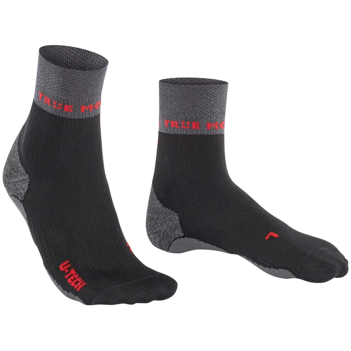 Falke RU True Motion Nevos Hardloopsokken - Zwart 3003 2 Falke RU True Motion Nevos Hardloopsokken - Zwart 3003 - Afbeelding 2