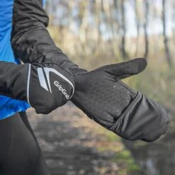 GripGrab Running Thermo Winddichte Touchscreen Handschoenen - Black -Sportwinkel gripgrab running thermo windproof touchscreen glove black 5 1079733