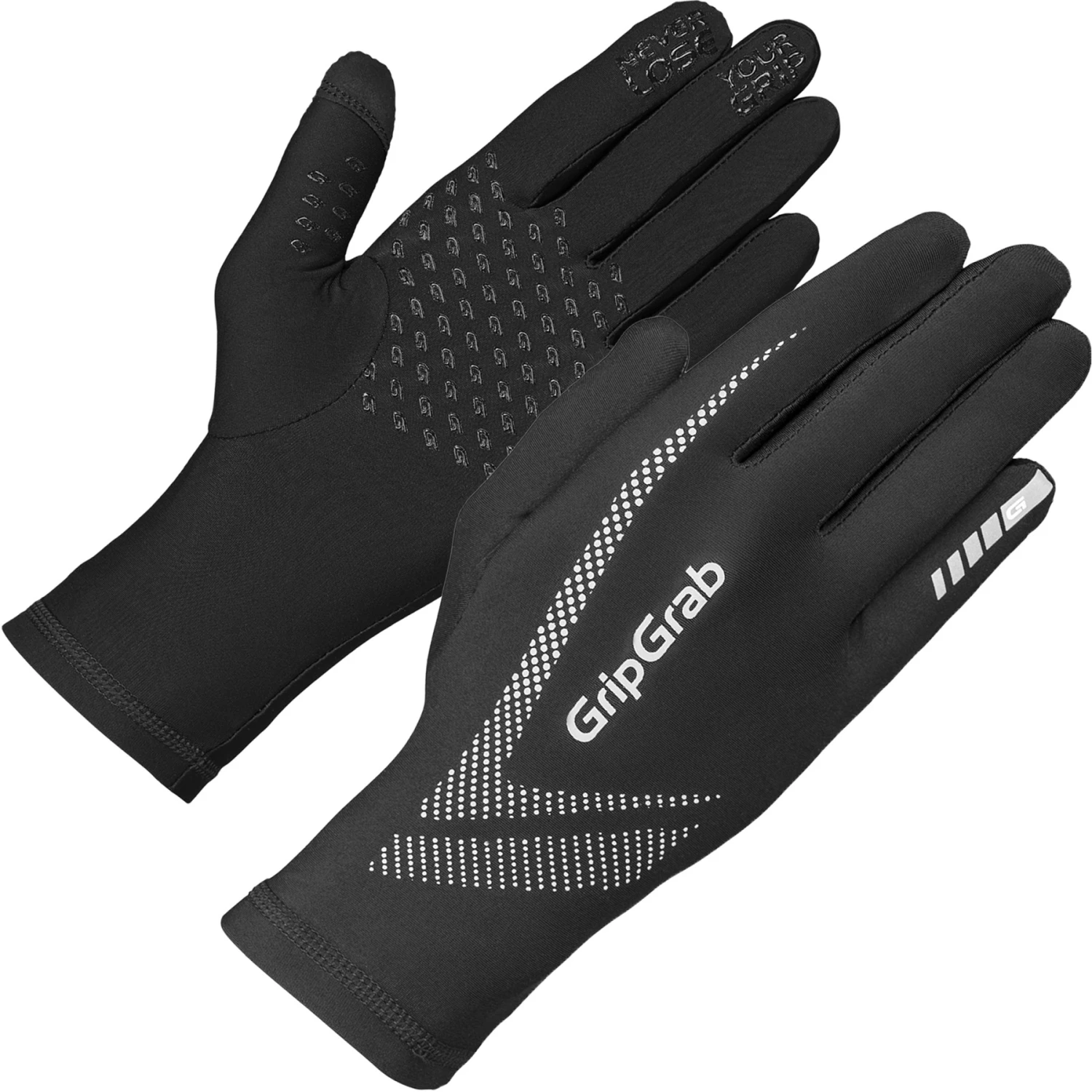GripGrab Running UltraLight Touchscreen Handschoenen - Black 1 GripGrab Running UltraLight Touchscreen Handschoenen - Black