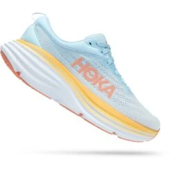 Hoka Bondi 8 Wide Hardloopschoenen Dames - Summer Song / Country Air -Sportwinkel hoka bondi 8 women s running shoes summer song country air 6 1239614